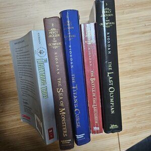 Percy Jackson & The Olympians Book Series by Rick Riordan